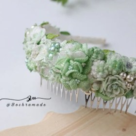 تصویر تل مو گل با طراحی ویژه کد 6956 