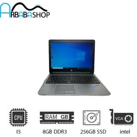 تصویر لپ تاپ استوک اچ پی HP Pro Book 650 G1 i5-4300M 8G 256G 2G intel iris HUD 15.6"FHD 