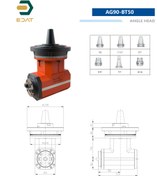 تصویر انگل هد AG90-BT50 