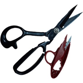 تصویر قیچی azo مشکی شماره ۸ 