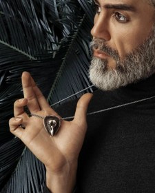 تصویر آویز نقره نگهبان صدا The Keeper of Sound Pendant