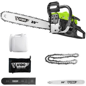 تصویر اره زنجیری بنزینی WD020812055 ویدو Gasoline chain saw WD020812055 vido