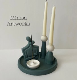 تصویر ست دکوری بتنی 