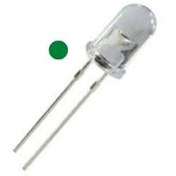 تصویر ال ای دی ۵ میلیمتر ۲ رنگ سبز قرمز بسته ۱۰ عددی 