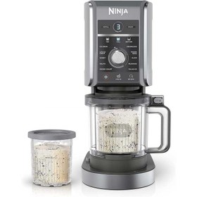 تصویر بستنی ساز نینجا مدل NINJA NC501 Ninja CREAMi 10-in-1 Ice Cream and Frozen Drink Maker NC501