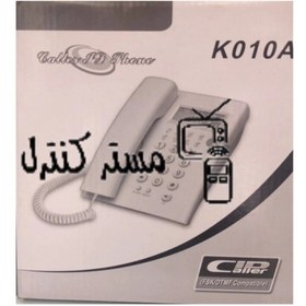 تصویر گوشی تلفن رومیزی مدل K010A وارداتی بسیار عالی 