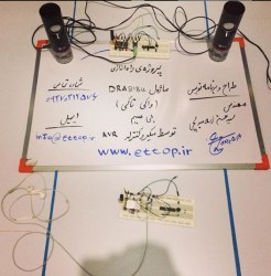 تصویر دانلود سورسکد و شماتیک پروژه راه اندازي ماژول انتقال بي سيم صوت در مسافت طولاني با ماژول DRA818 روی ( بردبورد ) با میکروکنترلر ATMEGA8 + پروژه دانشجویی برق و الکترونیک 