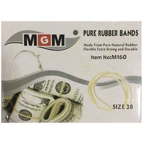 تصویر کش پول 100 گرمی MGM مدل M288 سایز 38 MGM Rubber Bands