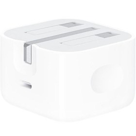 تصویر کلگی APPLE 20W مدل MHJF3B/A ویژگی سرجعبه اپل استور apple 20W USB-C Power Adapter