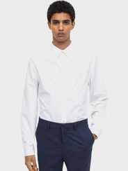 تصویر پیراهن فیت باریک برند H&M Slim Fit Shirt