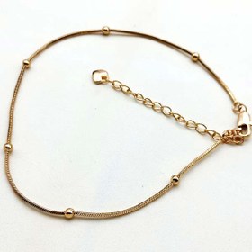 تصویر پابند دخترانه زنانه ژوپینگ طلایی سیلور کد60-1200 xuping anklet jewlery