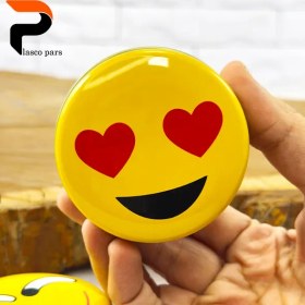 تصویر قوطی فلزی استیکر گرد 