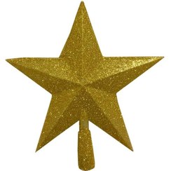 تصویر ستاره سردرخت کریسمس - طلایی 