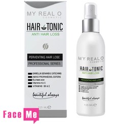 تصویر تونیک ضد ریزش و تقویت مو مای رئالو حجم 125 میلی لیتر My Realo Anti Hair Lose Tonic - 125ml