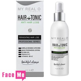 تصویر تونیک ضد ریزش و تقویت مو مای رئالو حجم 125 میلی لیتر My Realo Anti Hair Lose Tonic - 125ml