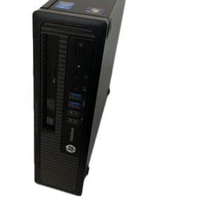 تصویر مینی کیس استوک اچ پی HP EliteDesk 800 G1 minicase hp ultra slim (usdt) corei5(4)/ram8/hdd500 