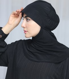 تصویر کلاه حجاب نقاب دار 