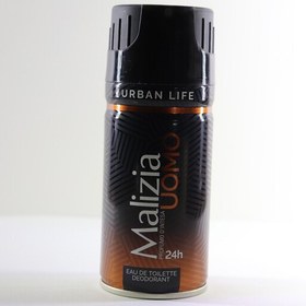 تصویر اسپری بدن مالزیا مردانه اسکای اوربان لایف اومو 150 میل ا Malizia Urban Life Uomo Spray For Men 150ml 