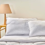 تصویر بالش سفید استاندارد بامبو لوکس اورجینال Linens 