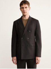 تصویر ژاکت مردانه قهوه ای منگوMANGO Man | 17028273 اورجینال 