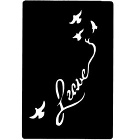 تصویر شابلون تتو موقت کد 020 