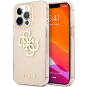 تصویر قاب آیفون 13 CG mobile مدل Guess TPU Full Glitter Cases Logo 