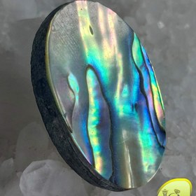 تصویر نگین صدف آبالون 