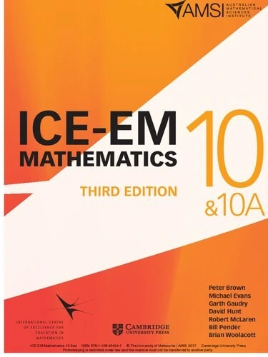 خرید و قیمت دانلود کتاب ICE-EM Mathematics Year 10&10A [Third ed.] | ترب