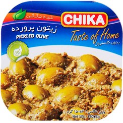 تصویر چیکا زیتون پرورده 150گ 