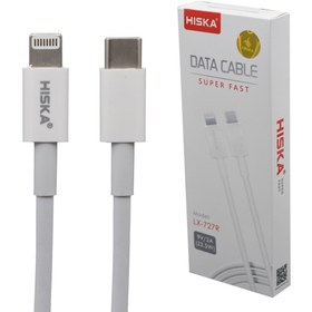 تصویر کابل شارژ اپل لایتنینگ (آیفون) هیسکا مدل HISKA LX-727R Lightning Cable 