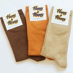 تصویر جوراب ساقدار رنگی کد : 1202 