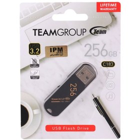 تصویر فلش 256 گیگ تیم گروپ TeamGroup C183 USB3.2 TeamGroup C183 USB3.2 256GB Flash Drive