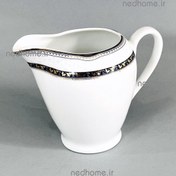 تصویر سس خوری تک چینی زرین طرح پرشیا سرمه ای – درجه یک 