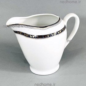 تصویر سس خوری تک چینی زرین طرح پرشیا سرمه ای – درجه یک 