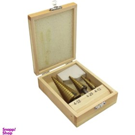 تصویر مته کاجی مدل دراگون برن کد YP3-JABECHOBI-4-32MM مجموعه 3 عددی 