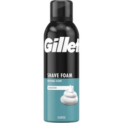 تصویر فوم اصلاح صورت ژیلت اصل gillette 