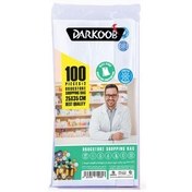 تصویر پلاستیک دسته دار داروخانه با قابلیت انجماد دارکوب 100 عددی ا Darkoob drugstore shopping bag 100pcs Darkoob drugstore shopping bag 100pcs