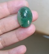 تصویر عقیق سبز سایز انگشتری Aghigh sabz