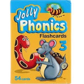 تصویر Jolly Phonics 3 FlashCards فلش کارت جولی 3 