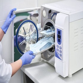 تصویر استریل کردن با اتوکلاو Autoclave sterilization