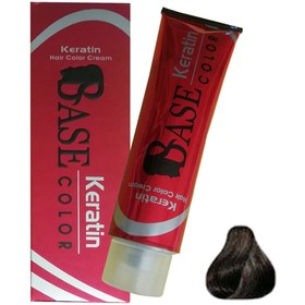 تصویر رنگ مو کد 3.0 (N2) رنگ قهوه‌ای تیره حجم 125 میل بیس کالر Base color hair color code 3.0 (N2) , volume 125 ml, dark brown color