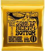 تصویر Ernie Ball Skinny Top Beefy Bottom Slinky Nickel Wound Electric Guitar Strings 10-54 Gauge 