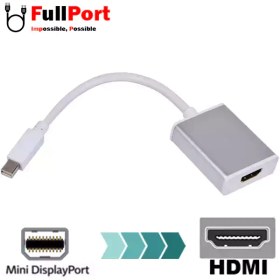 تصویر مبدل اکتیو Mini Display به HDMI 4K با صدا فرانت Faranet Active Mini Display Port to HDMI 4K W/Audio Converter