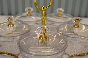 تصویر تنقلات خوری 5 خانه 