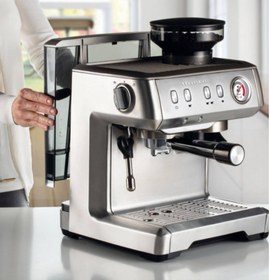 تصویر اسپرسو ساز آریته مدل Ariete 1313 Ariete 1313 Metal Espresso Machine With Coffee Grinder