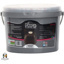 تصویر بریلو ژله روکش کیک فلورا کاکائو 