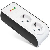 تصویر محافظ برق پارت الکتریک دو خانه مخصوص یخچال و فریزر 