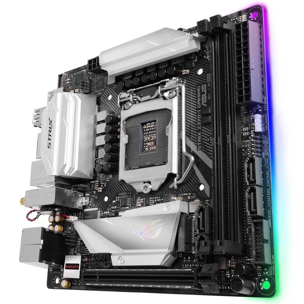 خرید و قیمت مادربرد ایسوس مدل ROG STRIX Z370-I GAMING | ترب