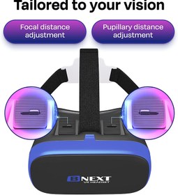 تصویر هدست BNEXT VR for iPhone&Android-ارسال 20 روز کاری 
