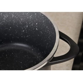 تصویر قابلمه چدن گرانیت SG سایز ۲۸ 